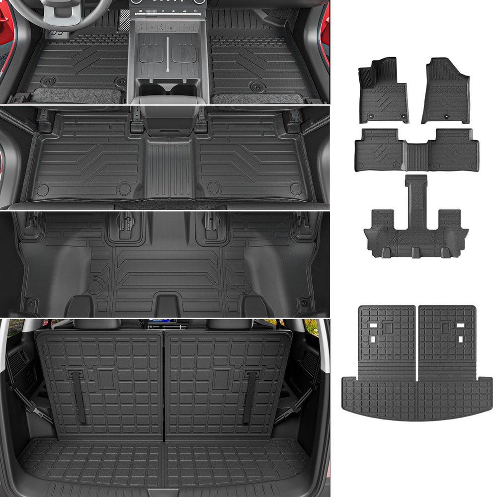 Powoq Fuel&Hybrid floor mat front seat guards against spills and wear