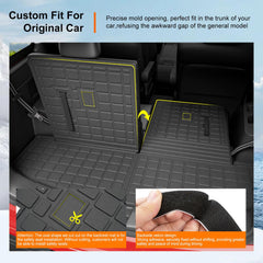 Powoq Fuel&Hybrid second-row floor mat simplifies cleaning after wet days