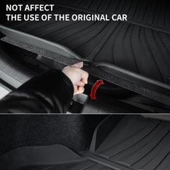 Powoq trunk mat protects the original Civic mat while adding coverage
