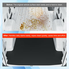 powoq water-resistant trunk mat keeps Ford Transit interior clean during daily use