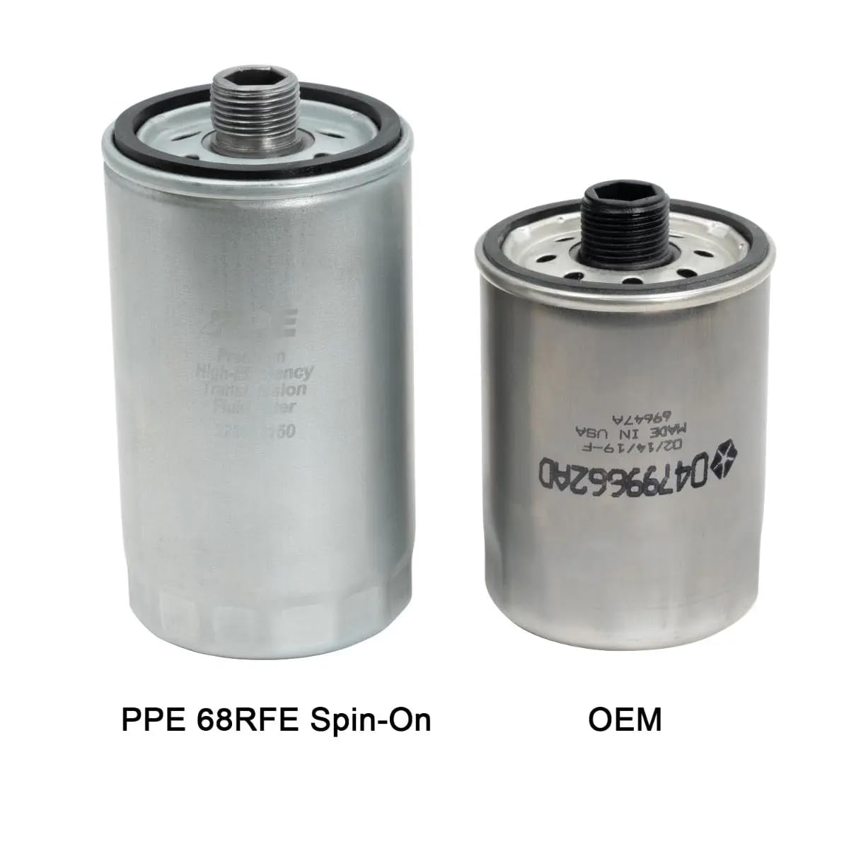 PPE heavy-duty transmission pan 2280521XX mounting hardware shown.