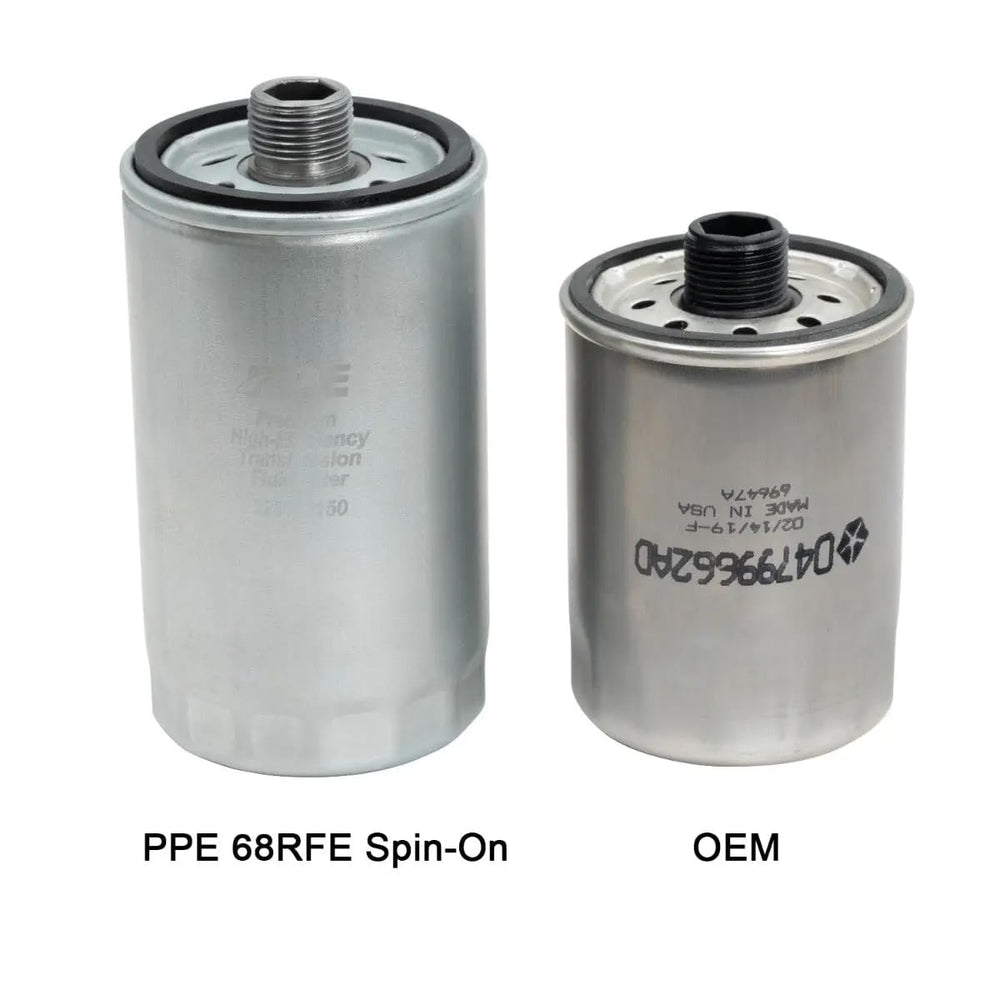 PPE heavy-duty transmission pan 2280521XX mounting hardware shown.