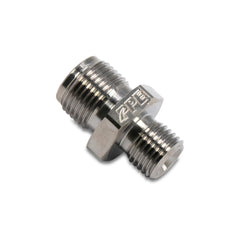 PPE ported fuel rail fitting on left rail improves flow under heavy load
