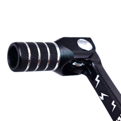 Side view of PPR PIT PRO RACING lever highlighting compact form