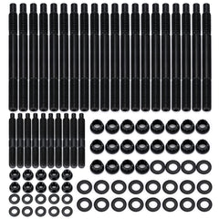 PQY 12-point cylinder head stud kit front view for LS engines highlights rugged hardware for reliable sealing