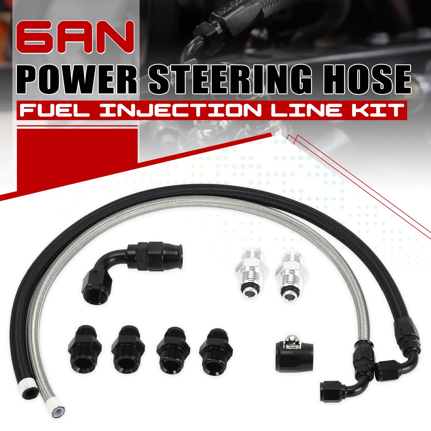 PQY hose kit with leak proof design for high pressure PS systems