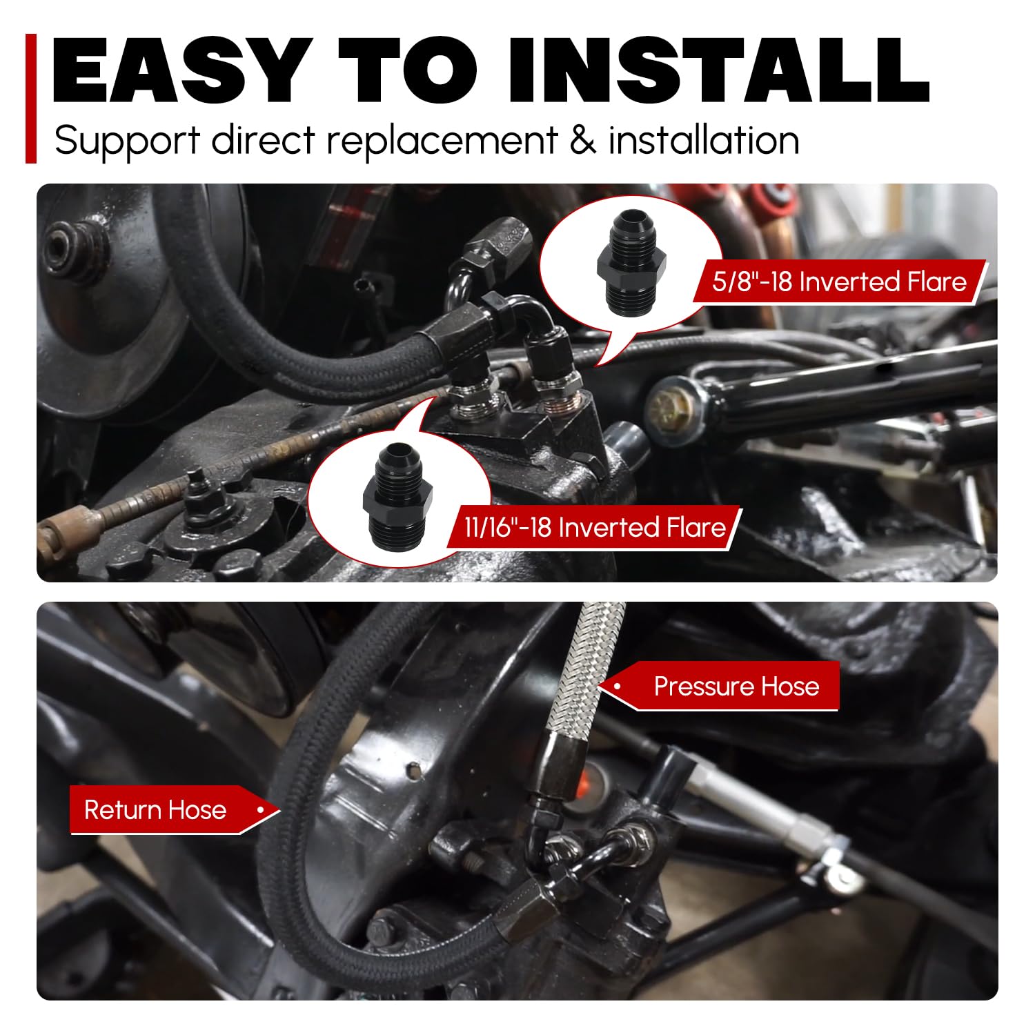 PQY aluminum joints for durable high temp PS plumbing