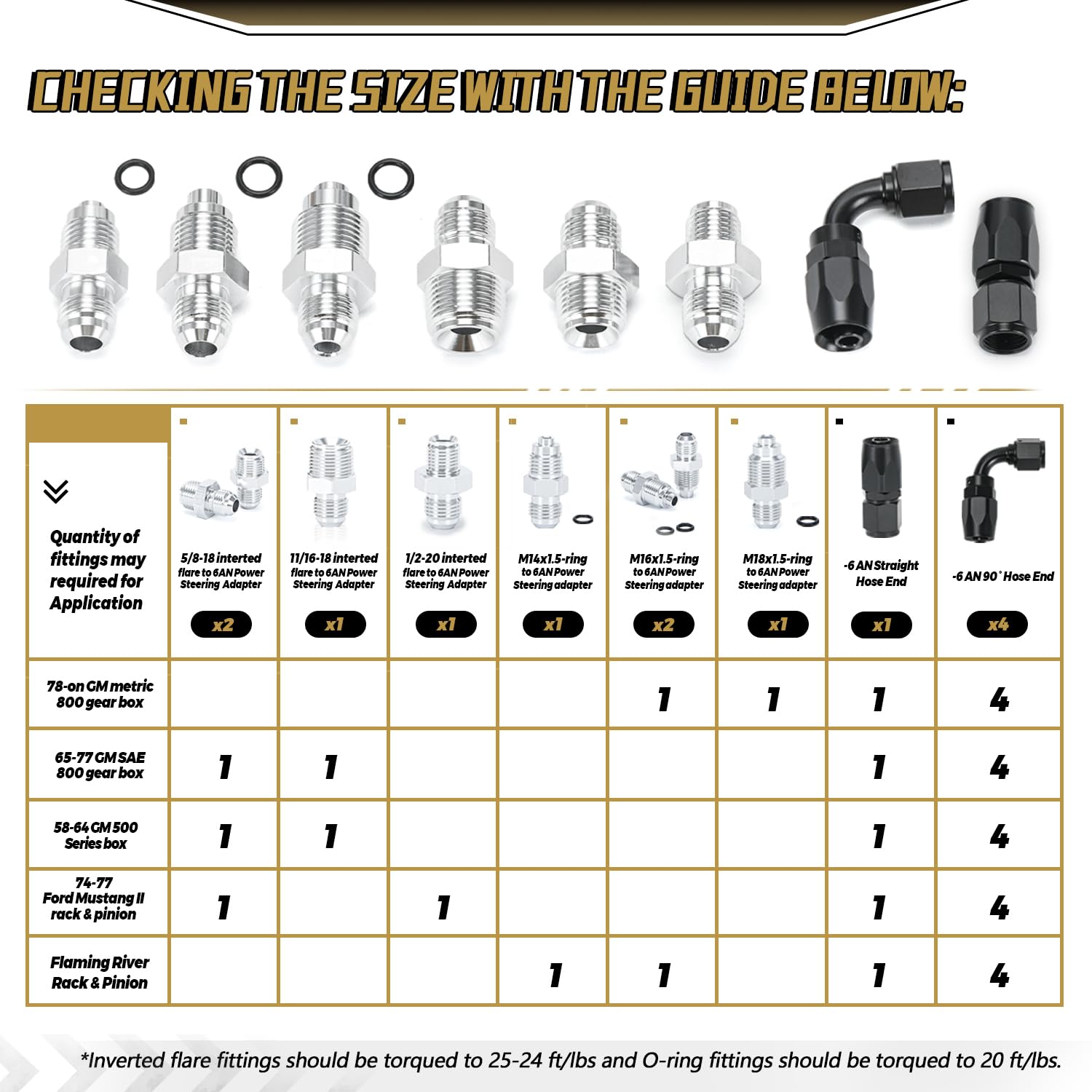 PQY AN6 aluminum fittings offer lightweight, corrosion-resistant connections.