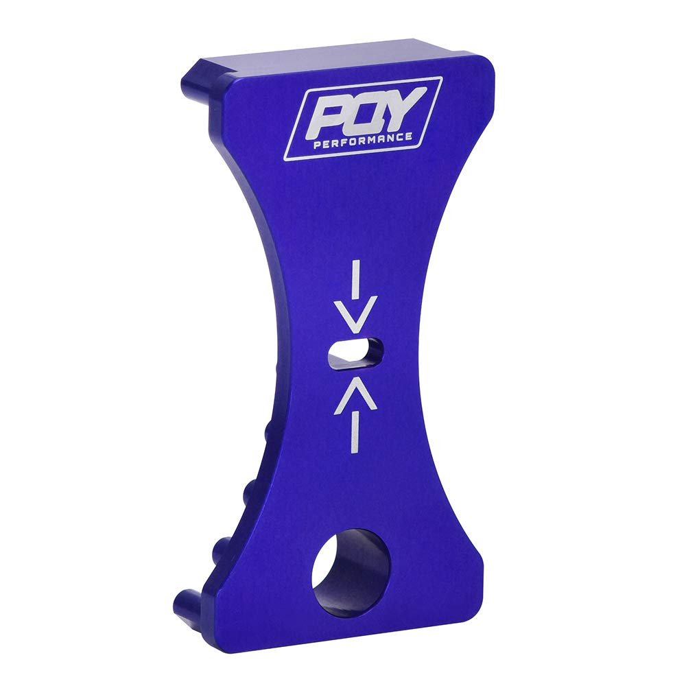 PQY engine cam gear lock blue front view, precise timing belt setup aid.