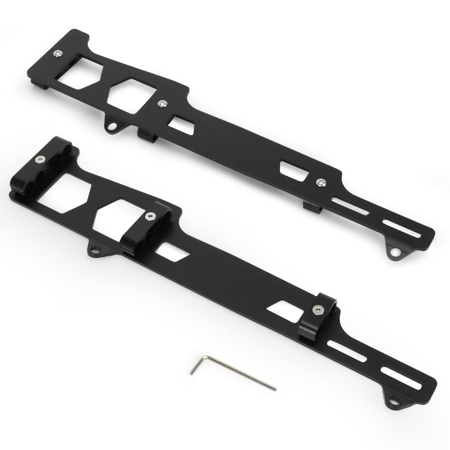 PQY linear spark plug wire looms bracket for 4 wires keeps wires tidy and away from heat.