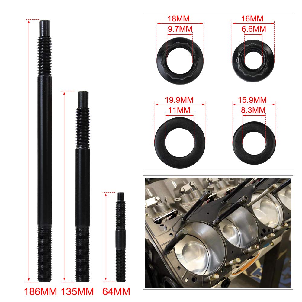 PQY M8 head stud close-up highlighting compact studs for smaller joints.