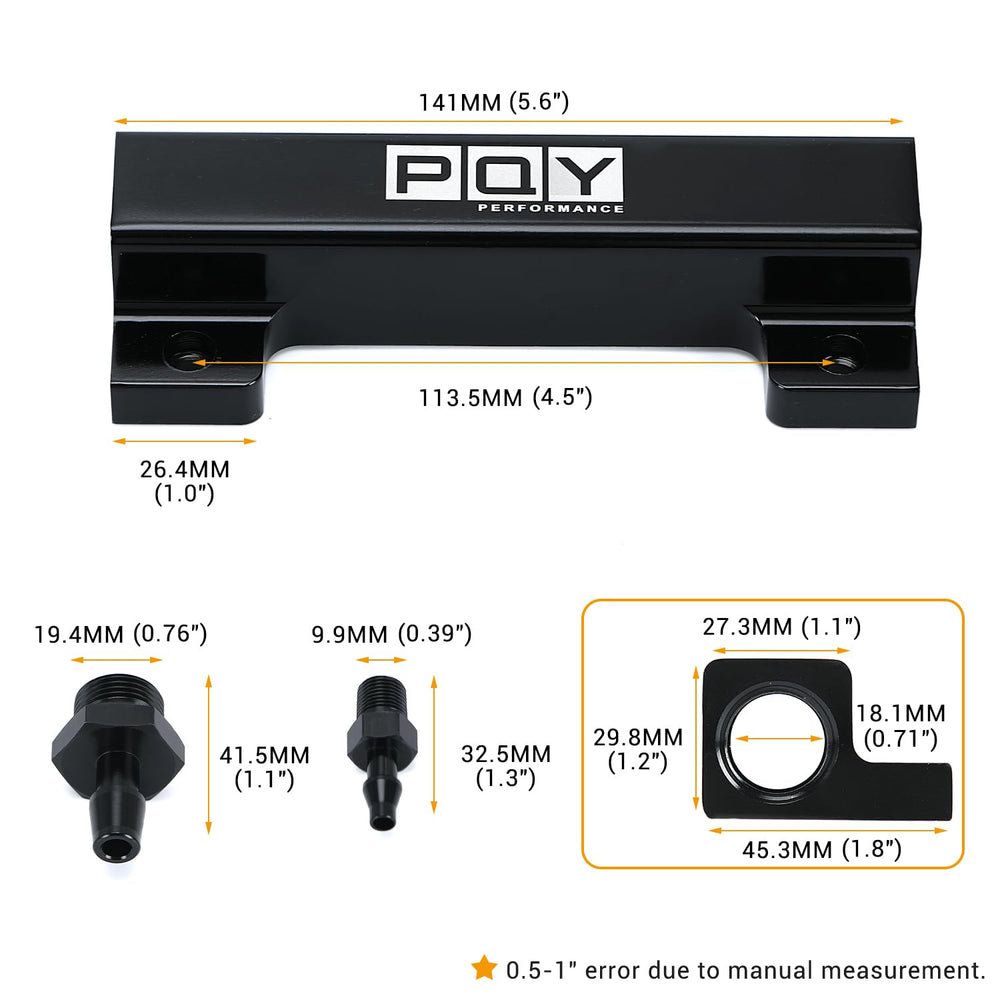 PQY machined aluminum block detail highlights precision for tight install spaces