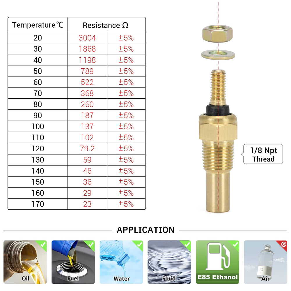 PQY pack of three sensors ensures spare options for quick maintenance.