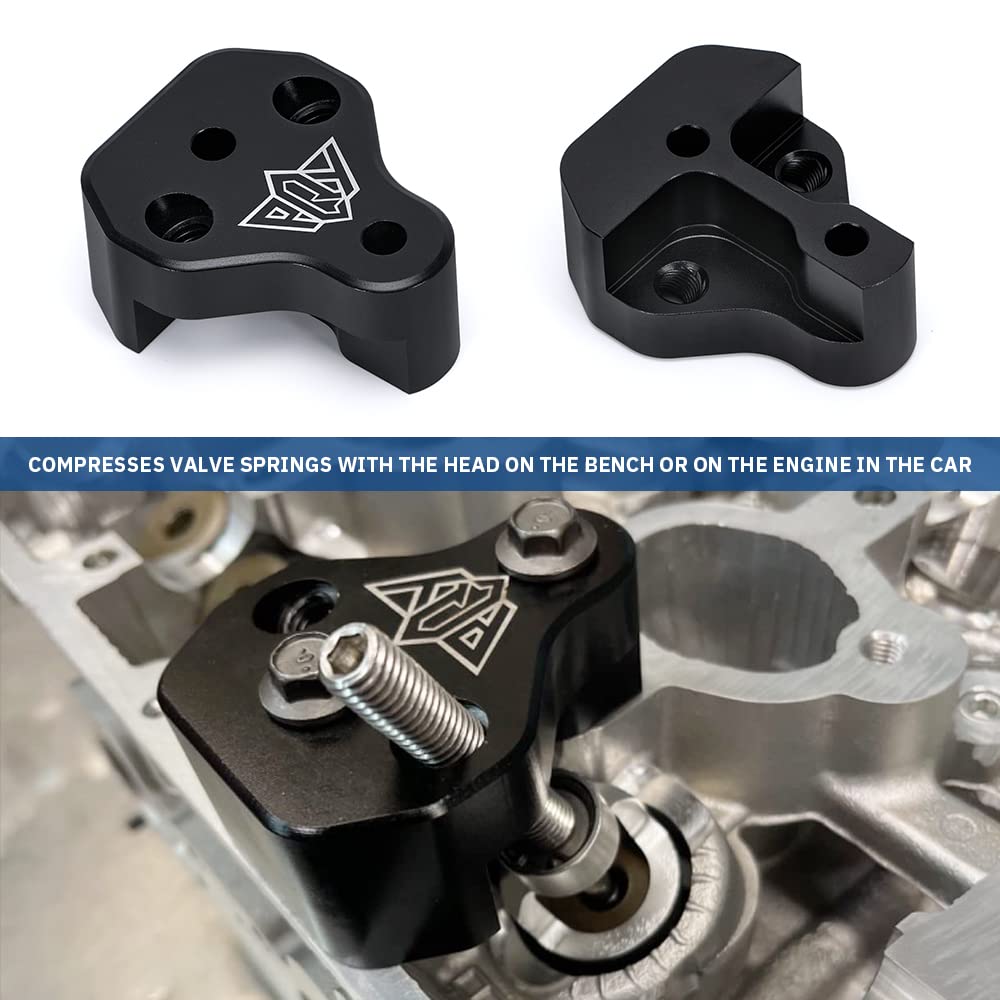 PQY valve stem seal and spring replacement with engine head access
