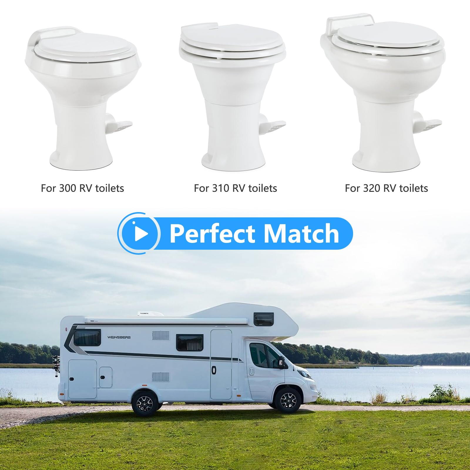 PRECIHW compatible seal kit replaces 385311658 for reliable RV maintenance.