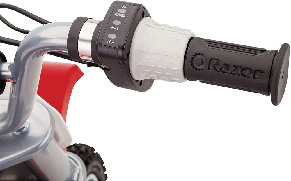 Precision Auto Products close-up of throttle grip showing durable construction and fit.