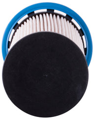 Premium Guard DF99187 filter side view highlights compact design for tight spaces.