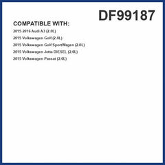 Premium Guard DF99187 installed in engine bay demonstrates OEM-like fit.