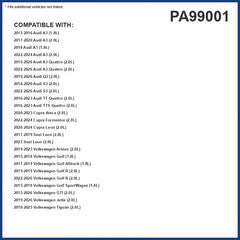 Premium Guard PA99001 filter media close up shows dense filtration