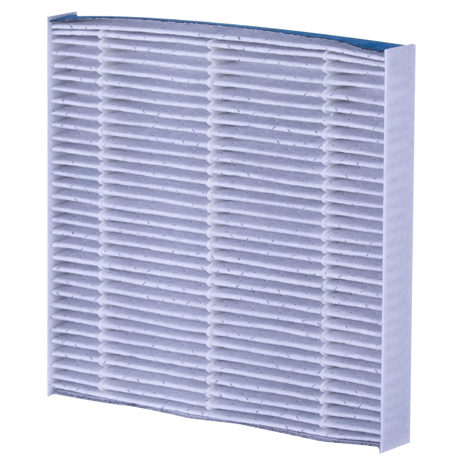 Premium Guard packaging closeup highlights four-stage filtration features.