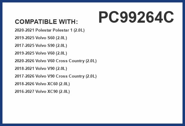 Premium Guard PC99264C filter media cross-section illustrates dense particle capture