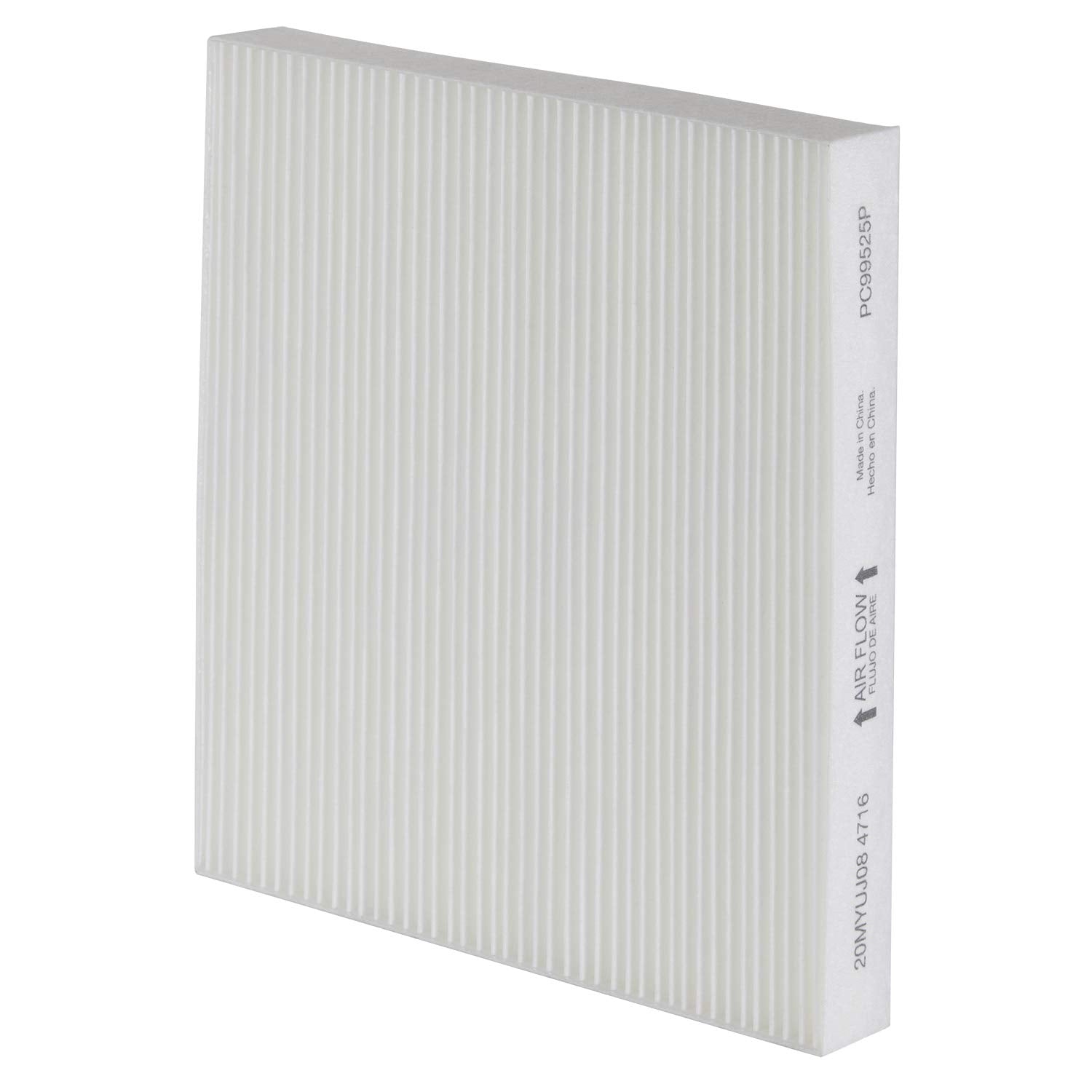 Brand label and packaging emphasize high-performance filtration.
