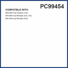Premium Guard PC99454 fits Jeep Wrangler for improved air quality and comfort.