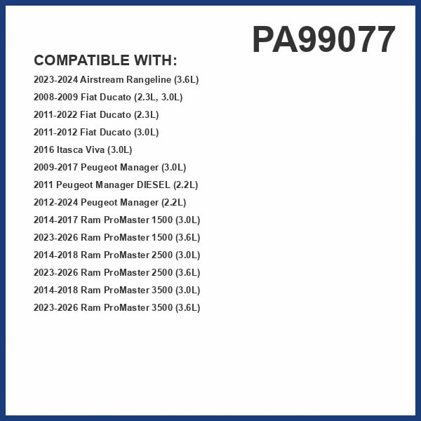 Premium Guard PA99077 side installation demonstrates easy fit for ProMaster models.