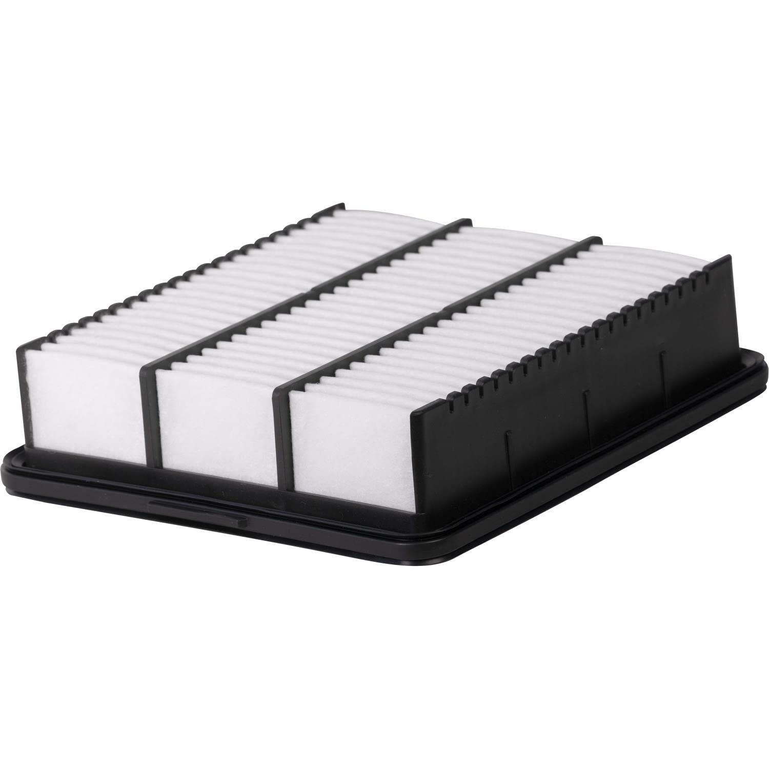 Premium Guard PA99855 car airflow graphic indicating improved engine breathing