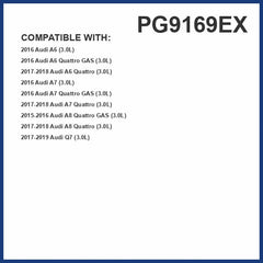 PG9169EX media close-up highlights 25-micron filtration for cleaner engine oil.