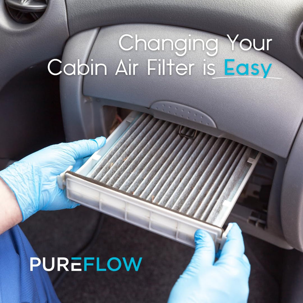 Premium Guard PureFlow PC8155X Mustang fitment check image for installation accuracy