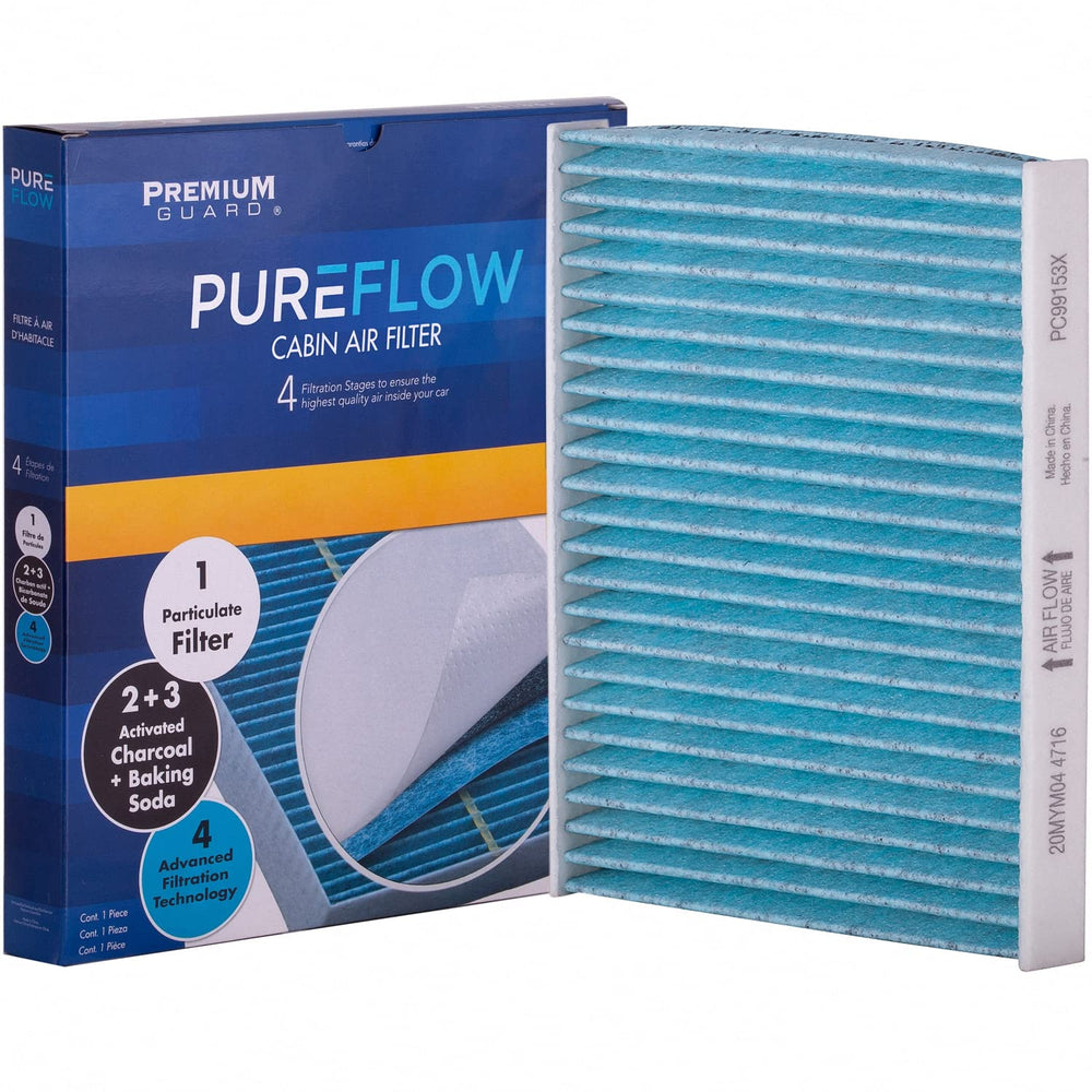 Premium Guard PureFlow cabin air filter PC99153X improves BMW cabin air quality