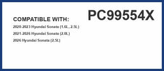 Premium Guard PureFlow packaging highlights easy replacement for Sonata models
