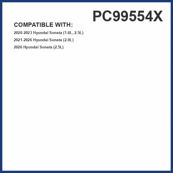 PureFlow PC99554X side profile shows compact design for Sonata installation