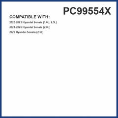 PureFlow PC99554X side profile shows compact design for Sonata installation