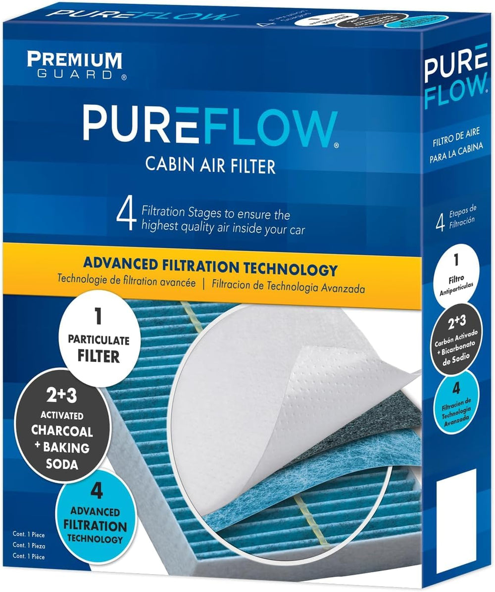 Premium Guard Pureflow PC99525X packaging ready for Hyundai Palisade replacement.
