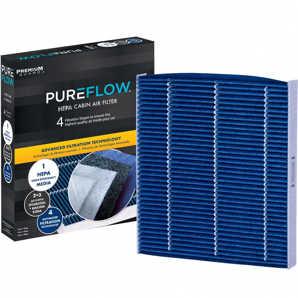 Premium Guard PureFlow HEPA filter in a Dodge Durango for cleaner cabin air