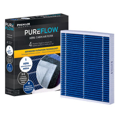 Premium Guard PureFlow PC4211HX filter in Chevrolet Equinox cabin for pollen capture