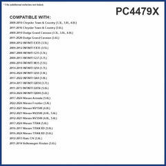 PureFlow PC4479X cabin filter with OEM-style fit for Nissan Armada