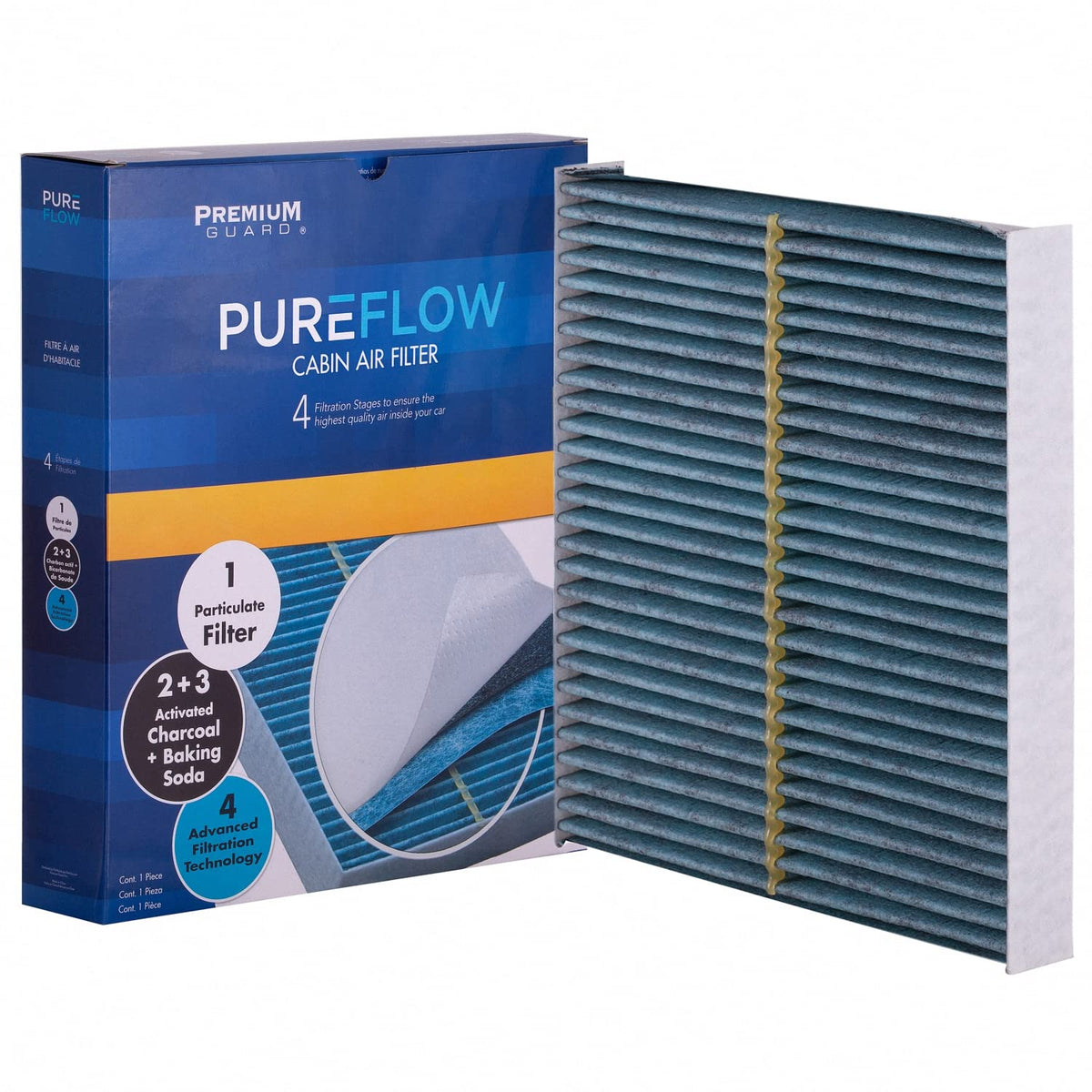 Premium Guard PureFlow PC4479X frontier installation view for cleaner cabin air