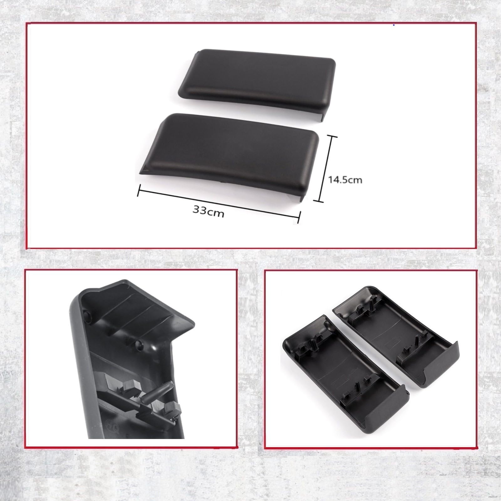 Premium Pickup Part F150 front bumper cover trim left highlights factory look