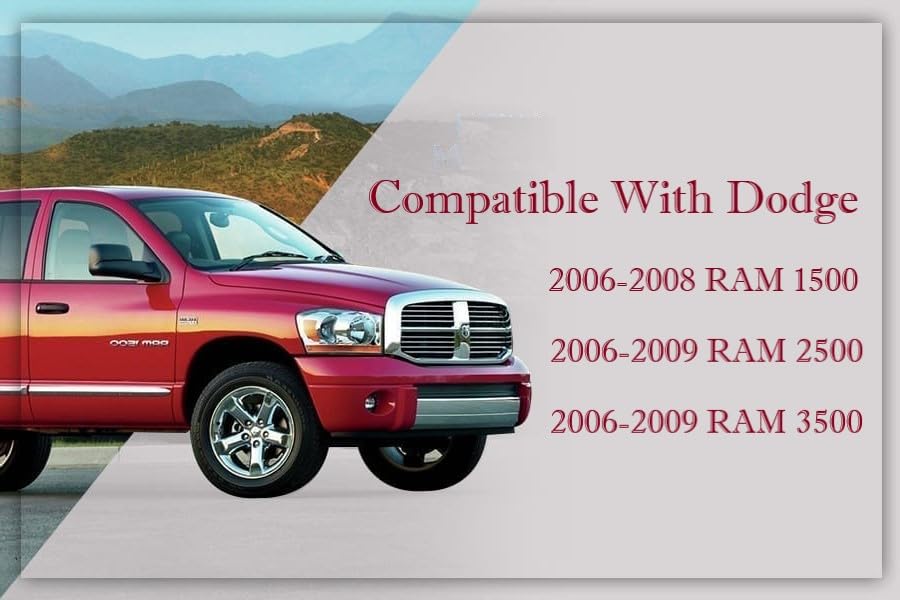 Premium Pickup Part front grille chrome for Dodge Ram 2500 rugged look upgrade