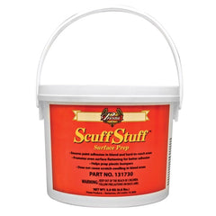 Presta Scuff Stuff in action on a car finish removes waxes and soils.