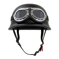 Pretoee German Style Helmet side view demonstrates light weight for comfortable all-day wear