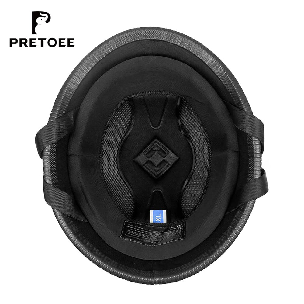 Pretoee soft breathable lining close-up for comfortable, sweat-absorbing wear.