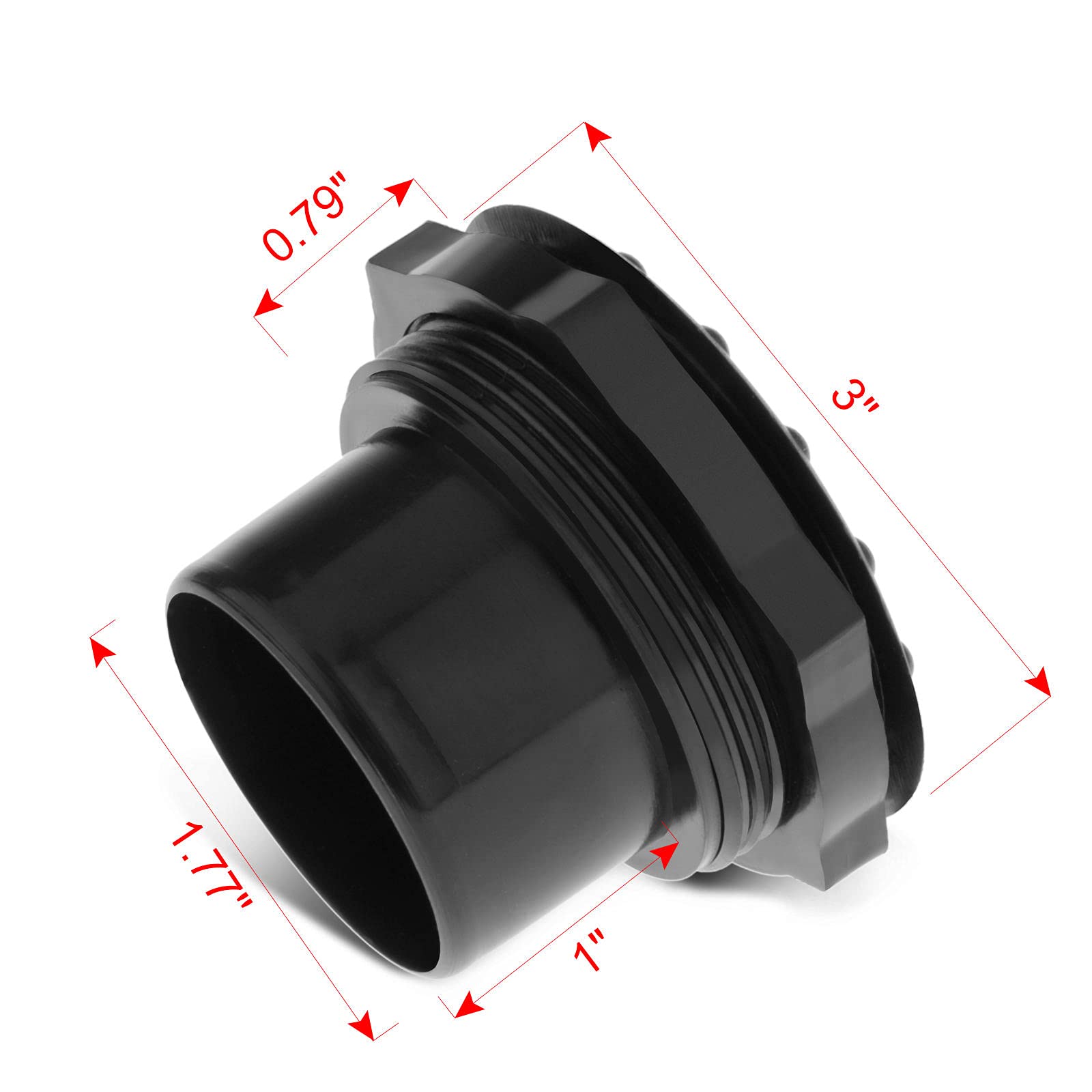Prettyia ABS plastic vent deflector; durable, long-lasting cabin ventilation.