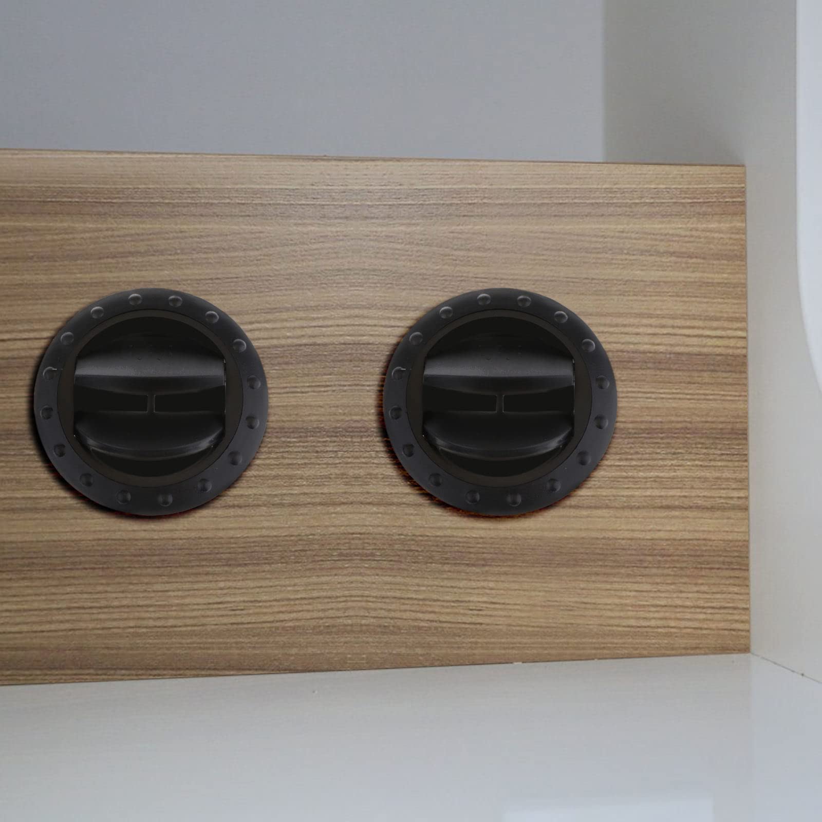 Prettyia black dash vent cover; helps manage cabin airflow.