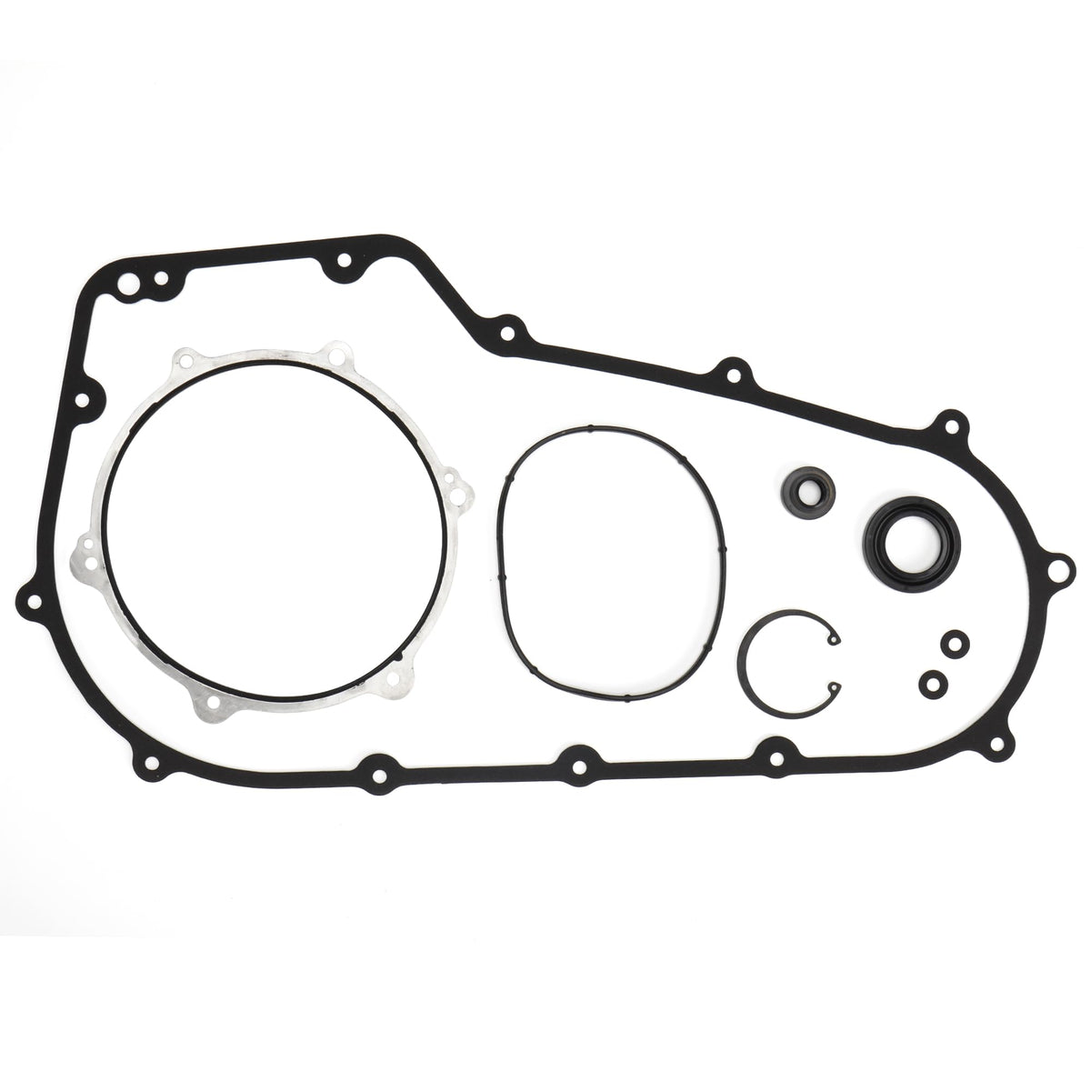 Prewired primary gasket kit mainshaft seal for Harley Softail and Dyna reduces leaks