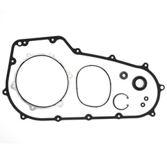 Prewired primary gasket kit mainshaft seal for Harley Softail and Dyna reduces leaks