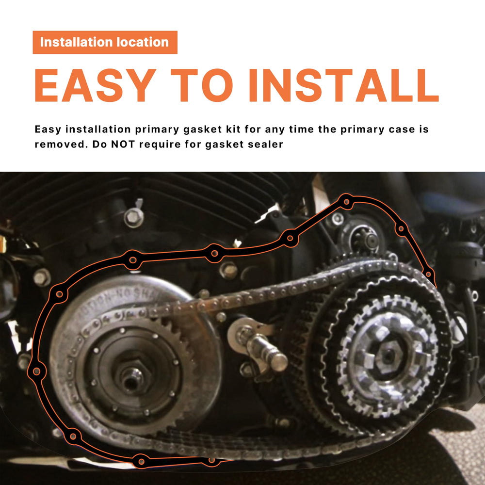 Prewired Sportster seals pack to support clutch seal integrity